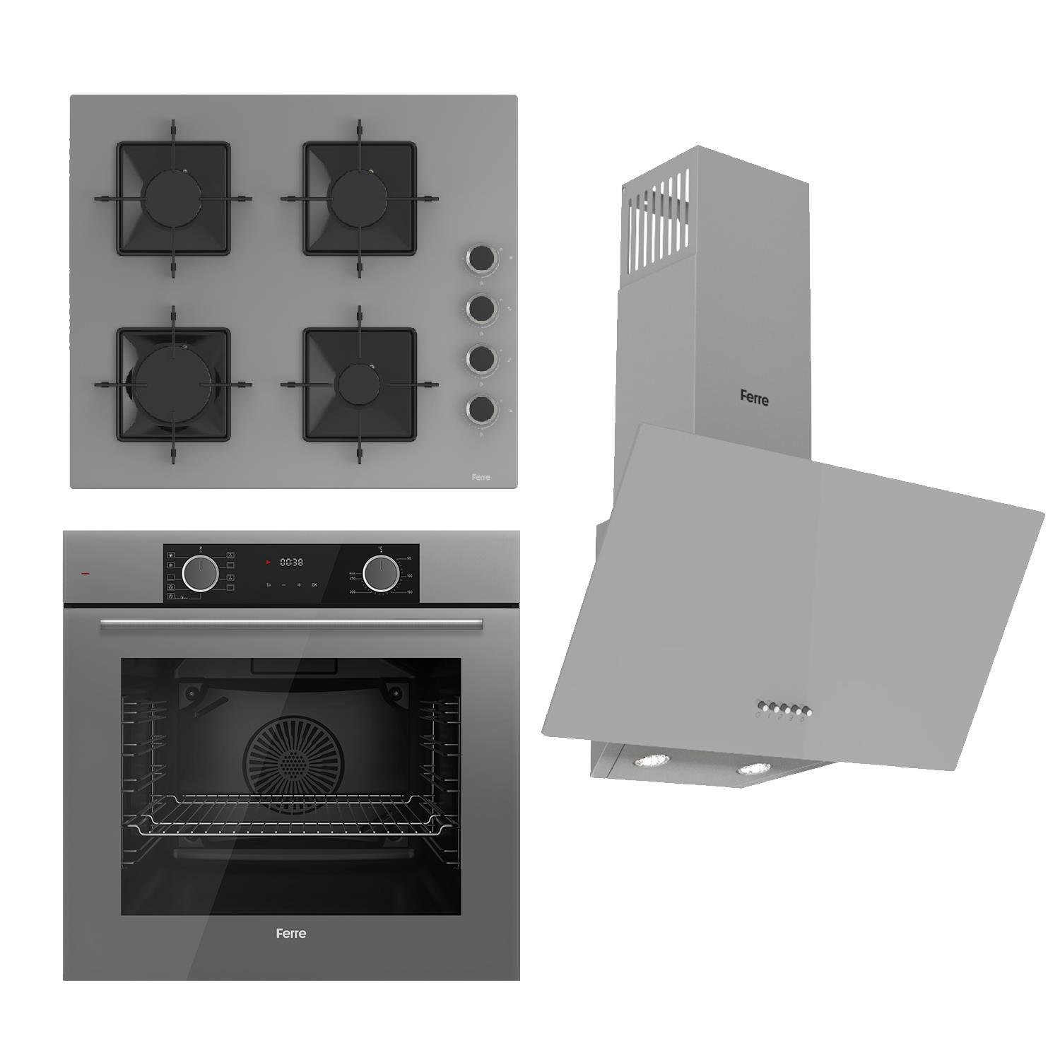 Ferre Fryart Ss Serisi Gri Set (ss208 + Xe63cpr +d088 )