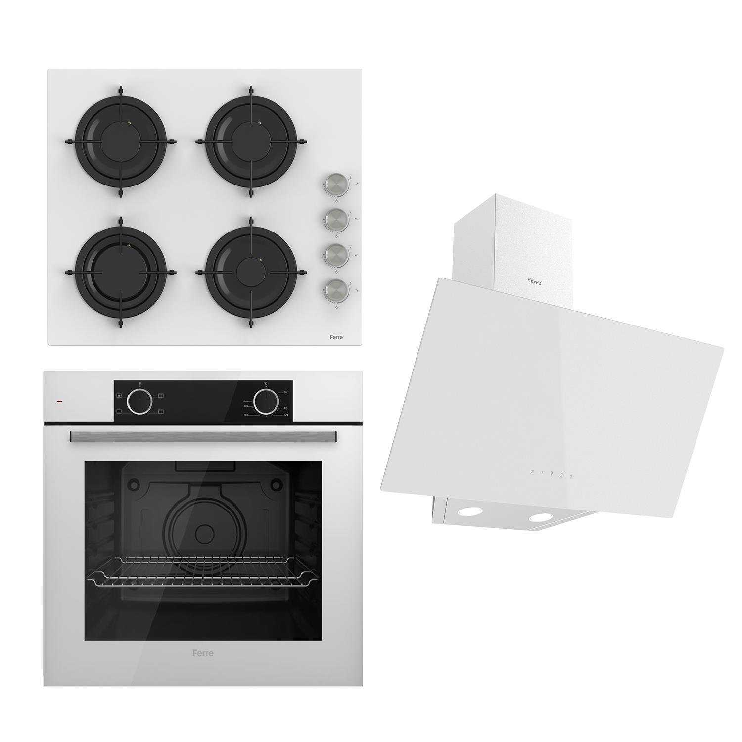 Ferre Stati̇k Cs Serisi Beyaz Set (cs206 + Xe61cb +d078 )