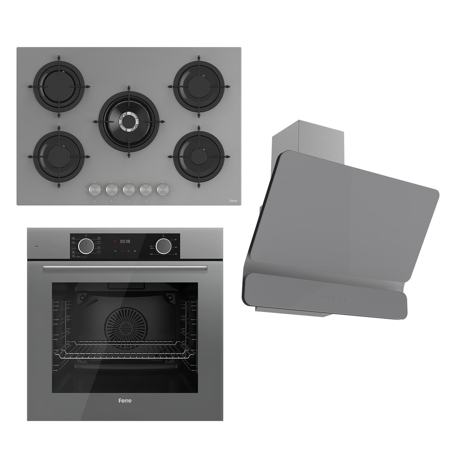 Ferre Fryart Cs Serisi Gri Set ( Rs038+ Xe63cpr + D082)