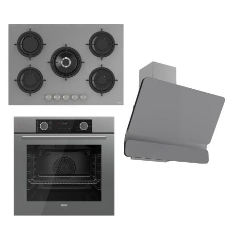 Ferre Fryart Cs Serisi Gri Set ( Rs038+ Xe63cpr + D082)