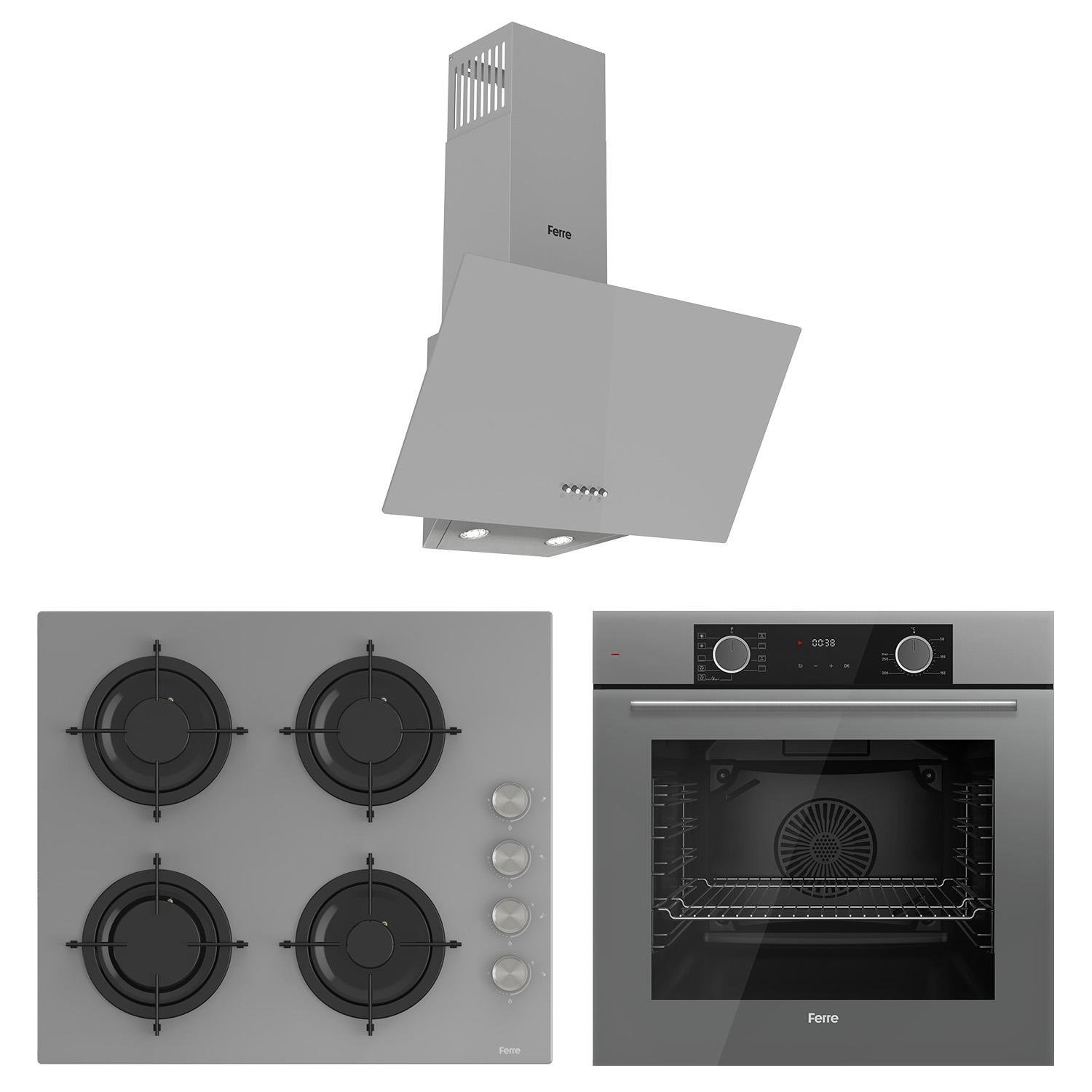 Ferre Grey Mila Fryart Ankastre Set (d088+cs208+xe63cpr)