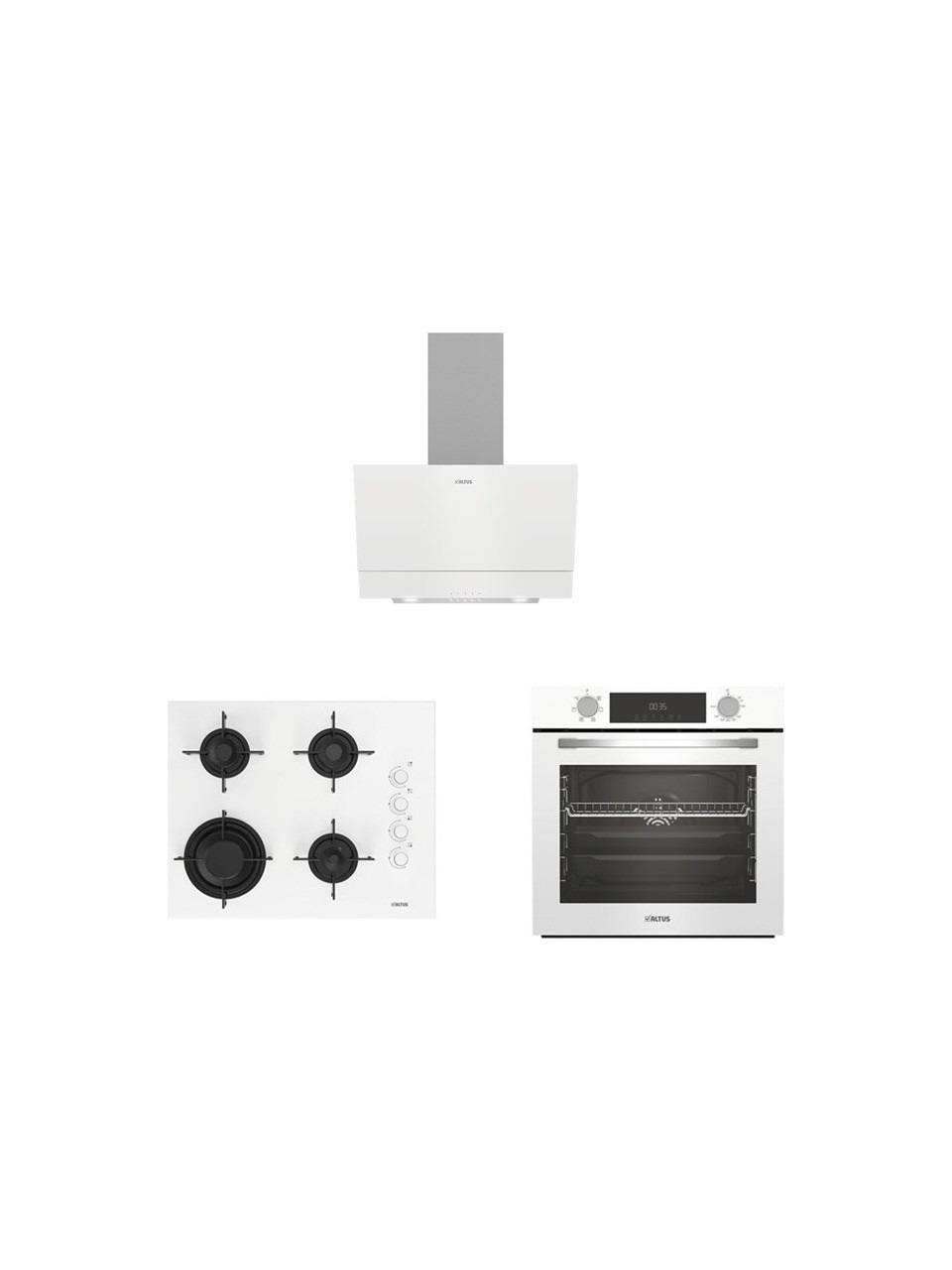 Altus Altus ALA 322 W Fırın-ALA189 DW Ocak-ALA 510 W Davlumbaz Beyaz Ankastre Set En Ucuz Fiyatları ve Özellikleri