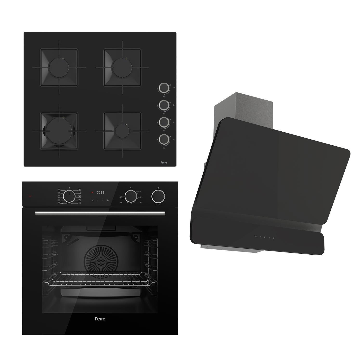 Ferre Steamart Ss Serisi Siyah Set (ss205 + Xe64cs +d080 )