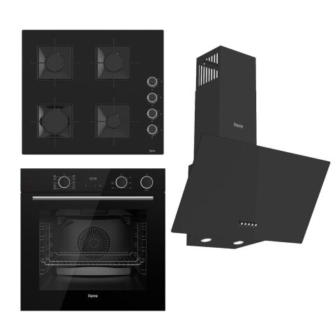 Ferre Steamart Ss Serisi Siyah Set (ss205 + Xe64cs +d086 )