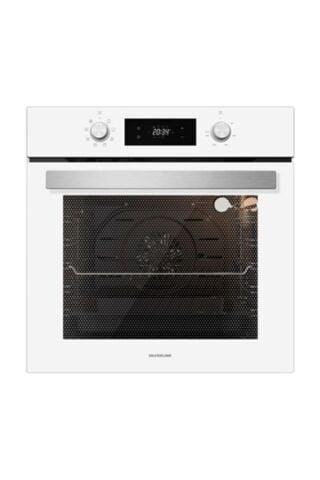 Silverline Beyaz Cam Ankastre Set (3420 Classy 60+CS5343W01+BO6504W01)