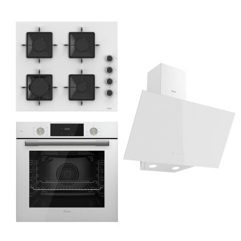 Ferre Flowart Ss Serisi Beyaz Set (ss206 + Qms63b +d078)