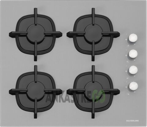 Silverline BO6503S01 - CS5343S01 - 3457 Soho 60 Gri Ankastre Set