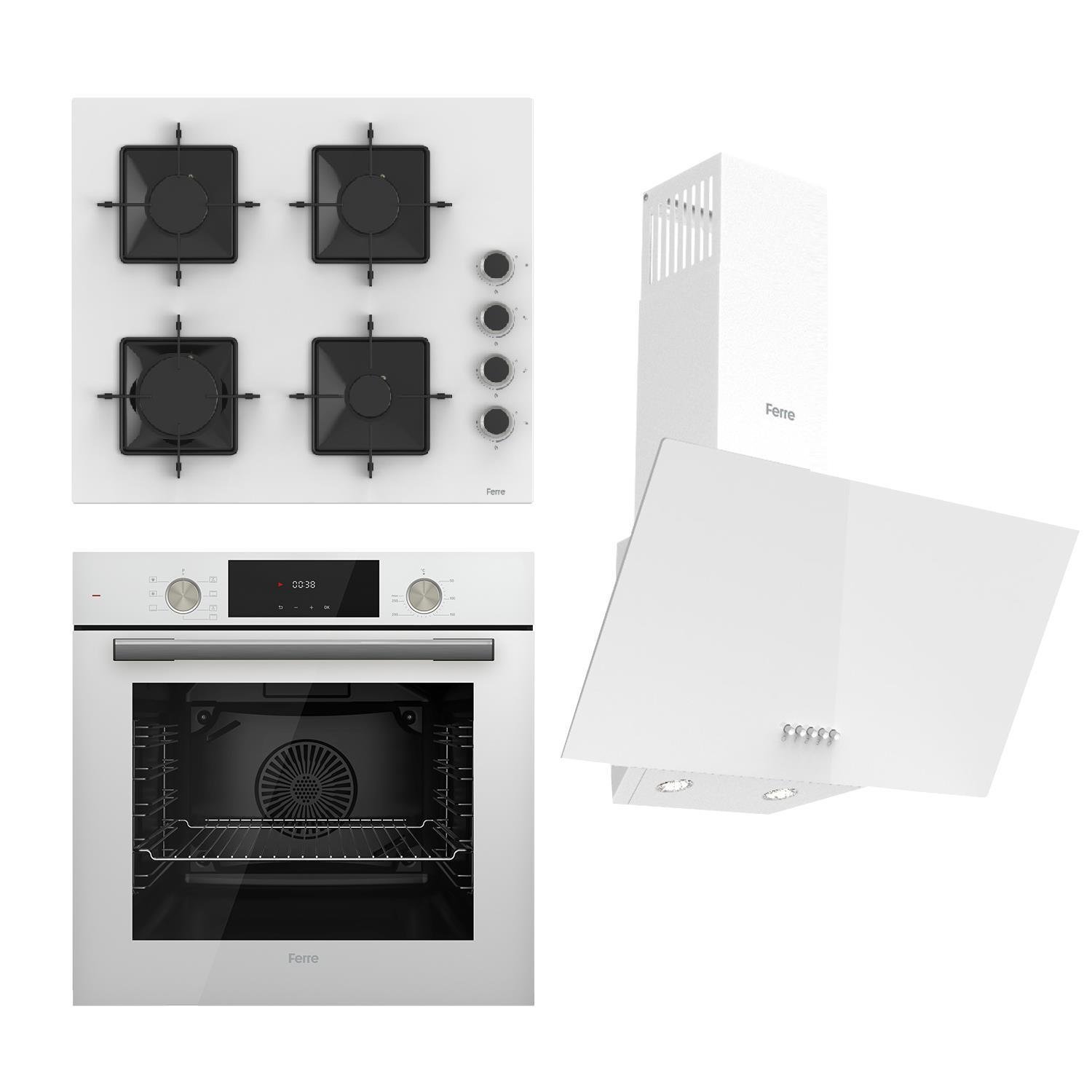 Ferre Flowart Ss Serisi Beyaz Set (ss206 + Qms63b +d087)
