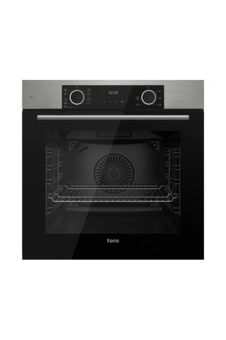 Ferre Fryart Rs Serisi Inox-siyah Ankastre Cam Set d063 + Rs035 + Xe63mi