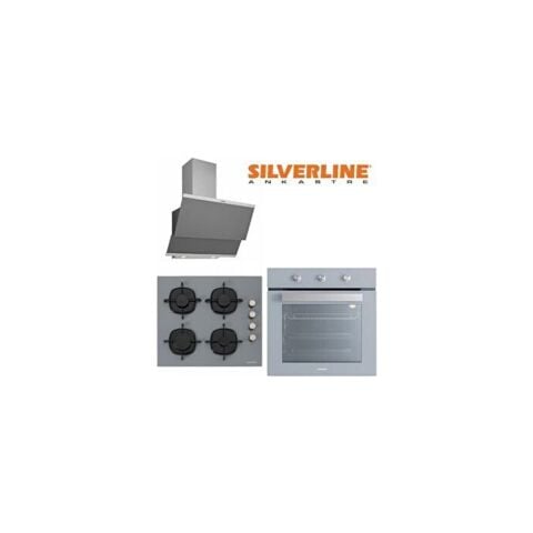 Silverline Ankastre Set (CS5335S01-BO6503S01-3420 Classy Gri)