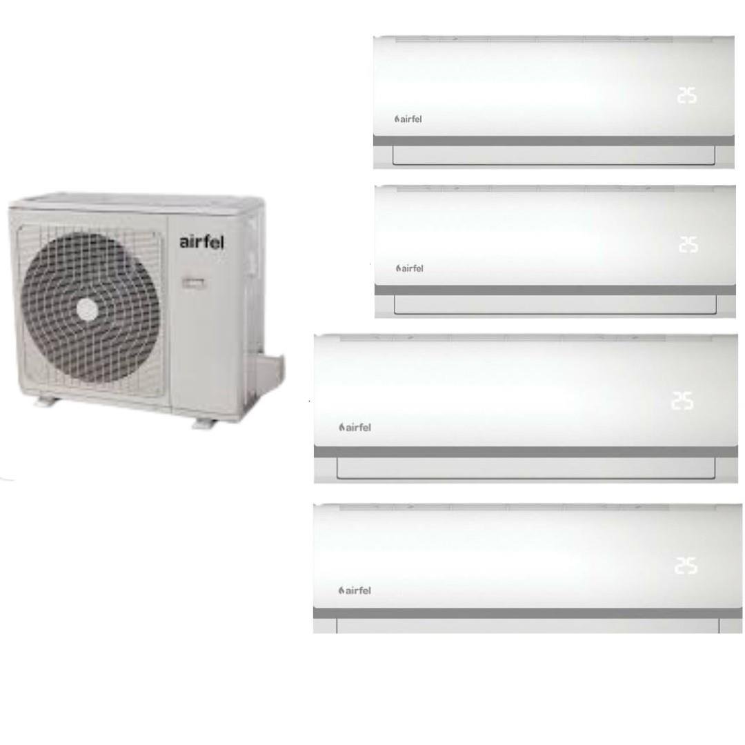 Airfel Duvar Tipi Multi Klima 42000 BTU 1 Dış Ünite + 4 İç Ünite 9+9+12+12 5LMX125N