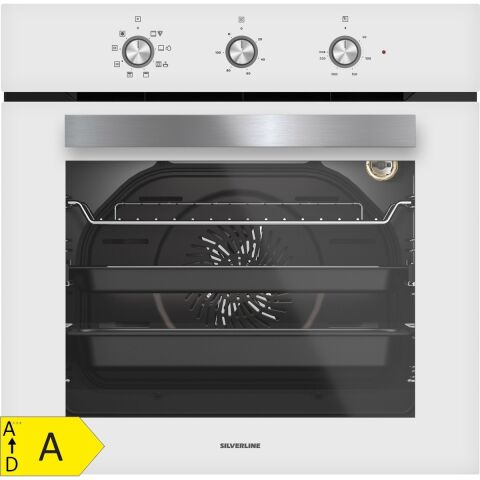 Silverline CS5335W01 - BO6503W01 Beyaz 2 'Li Ankastre Set