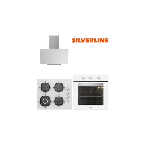 Silverline 3'lü Ankastre Set (BO6503W01-3481 BEYAZ-CS5629W01)
