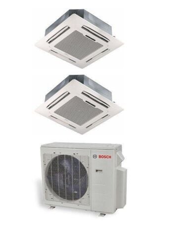 Bosch Multi Kaset Tipi İnverter Klima 18000 Btu 1 Dış + 2 İç Ünite 9000 + 9000 Btu