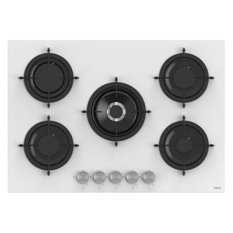 Ferre Flowart Basic Serisi Beyaz Ankastre Set (rs036+ Xe62cb + D087 )