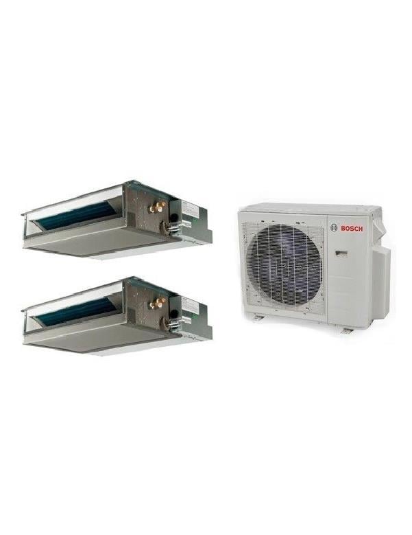 Bosch Multi Kanallı İnverter Klima 28000 Btu 1 Dış + İç Ünite 18000 + 18000 Btu