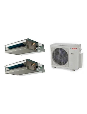 Bosch Multi Kanallı İnverter Klima 28000 Btu 1 Dış + İç Ünite 18000 + 18000 Btu