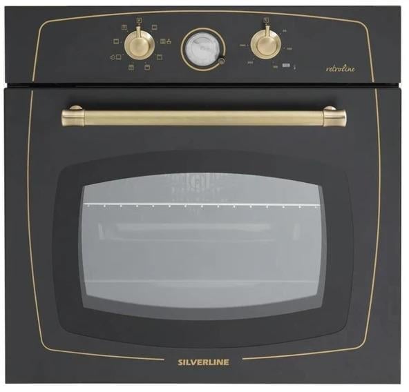 Silverline RS6235B03 Siyah Ankastre Fırın (Teşhir Ürün)