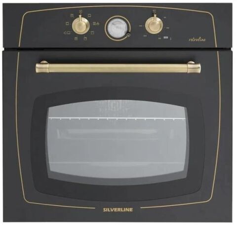 Silverline RS6235B03 Siyah Ankastre Fırın (Teşhir Ürün)