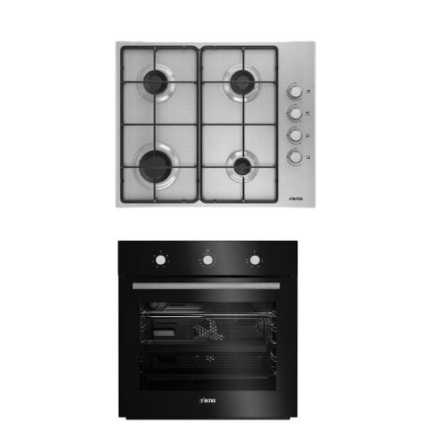 Altus 2'li Ankastre Set 181 GID Ocak - 133 B Turbo Fırın