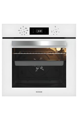 Silverline Beyaz Cam Ankastre Set (3481 Flam Davlumbaz - Cs5349w01 Ocak - Bo65e4w01 Fırın)