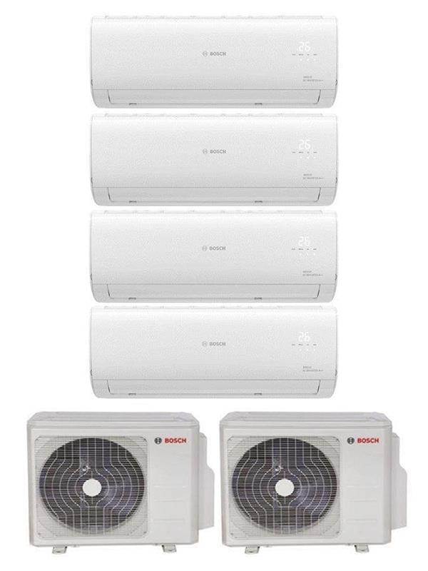 Bosch Multi Split İnverter Klima 84000 Btu Dış (42+42) + 4 İç Ünite 18000 + 18000 + 24000 + 24000 Btu