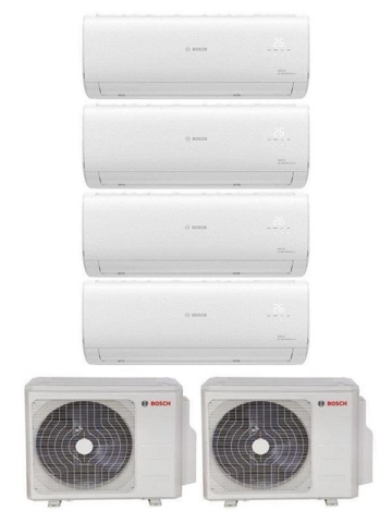 Bosch Multi Split İnverter Klima 84000Btu Dış (42+42) + 4 İç Ünite 12000 + 12000 + 12000 + 24000 Btu