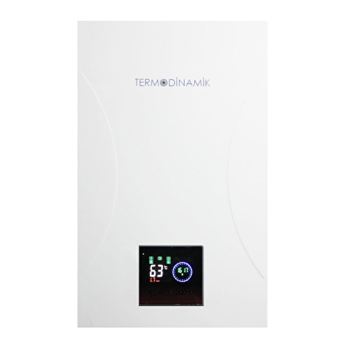 Termodinamik DEK 14 Dijital Elektrikli Kombi 14kw 220v (Isıtma + Sıcak Su)