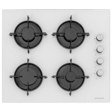 Silverline Beyaz Cam Ankastre Set 3457 - CS5349W01 - BO65E4W01