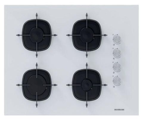 Silverline CS5665W01 Beyaz Cam Ankastre Ocak