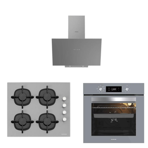 Silverline Gri Cam Ankastre Set 3481 - CS5343S01 - BO65E4S01