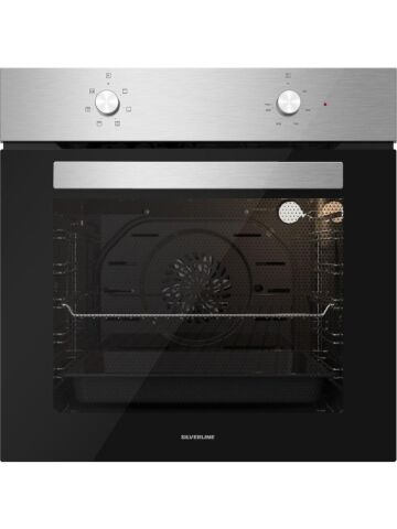 Silverline BO6501X01 - CS5365B01 - 3420 Classy 60 Siyah Ankastre Set