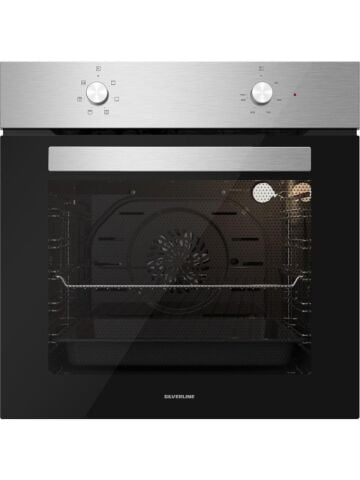 Silverline BO6501X01 - CS5365B01 - 3457 Soho 60 Siyah Ankastre Set