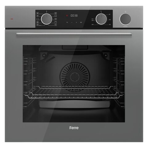Ferre Steamart Ss Serisi Gri Set (ss038 + Xe64cpr +d087 ) -75'lik Seri Kare Emaye Izgara