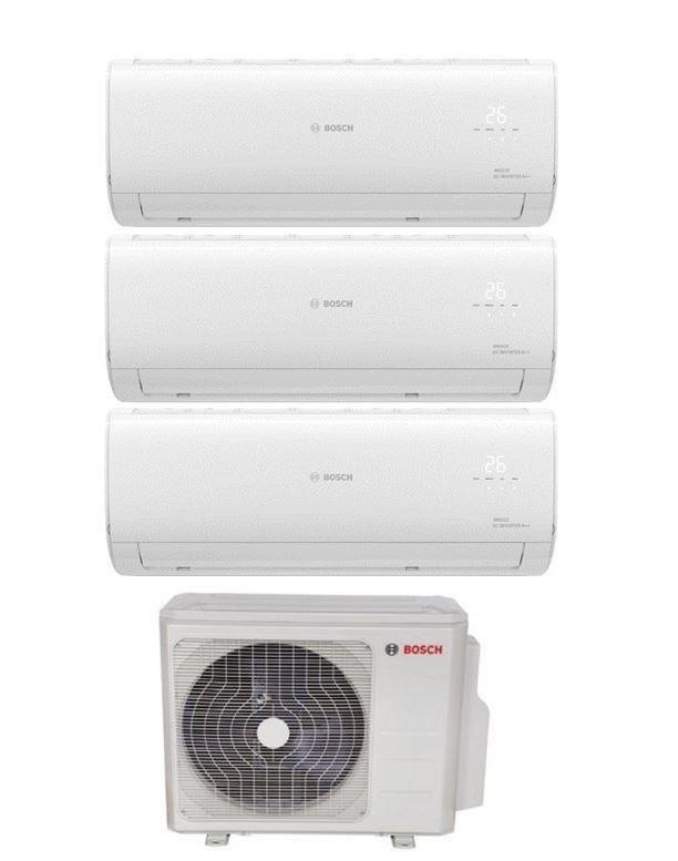 Bosch Multi Split İnverter Klima 36000 Btu 1 Dış + 3 İç Ünite 9000 + 18000 + 18000 Btu