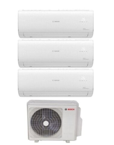 Bosch Multi Split İnverter Klima 36000 Btu 1 Dış + 3 İç Ünite 9000 + 18000 + 18000 Btu
