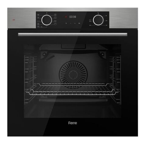 Ferre Fryart İnox Ankastre Set D063 - EL003 Emaye Ocak - XE63MI Fryart Fırın