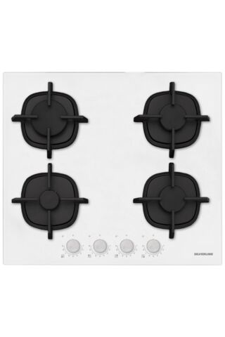 Silverline Beyaz Cam Ankastre Set bo6502w02-3457 Soho-cs5427w01