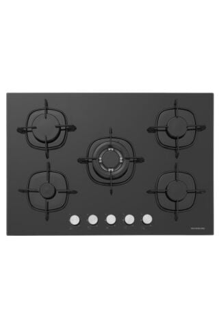 Silverline Siyah Cam Ankastre Set (3490 Oslo 60 Siyah+cs5365b01+bo6504b01)