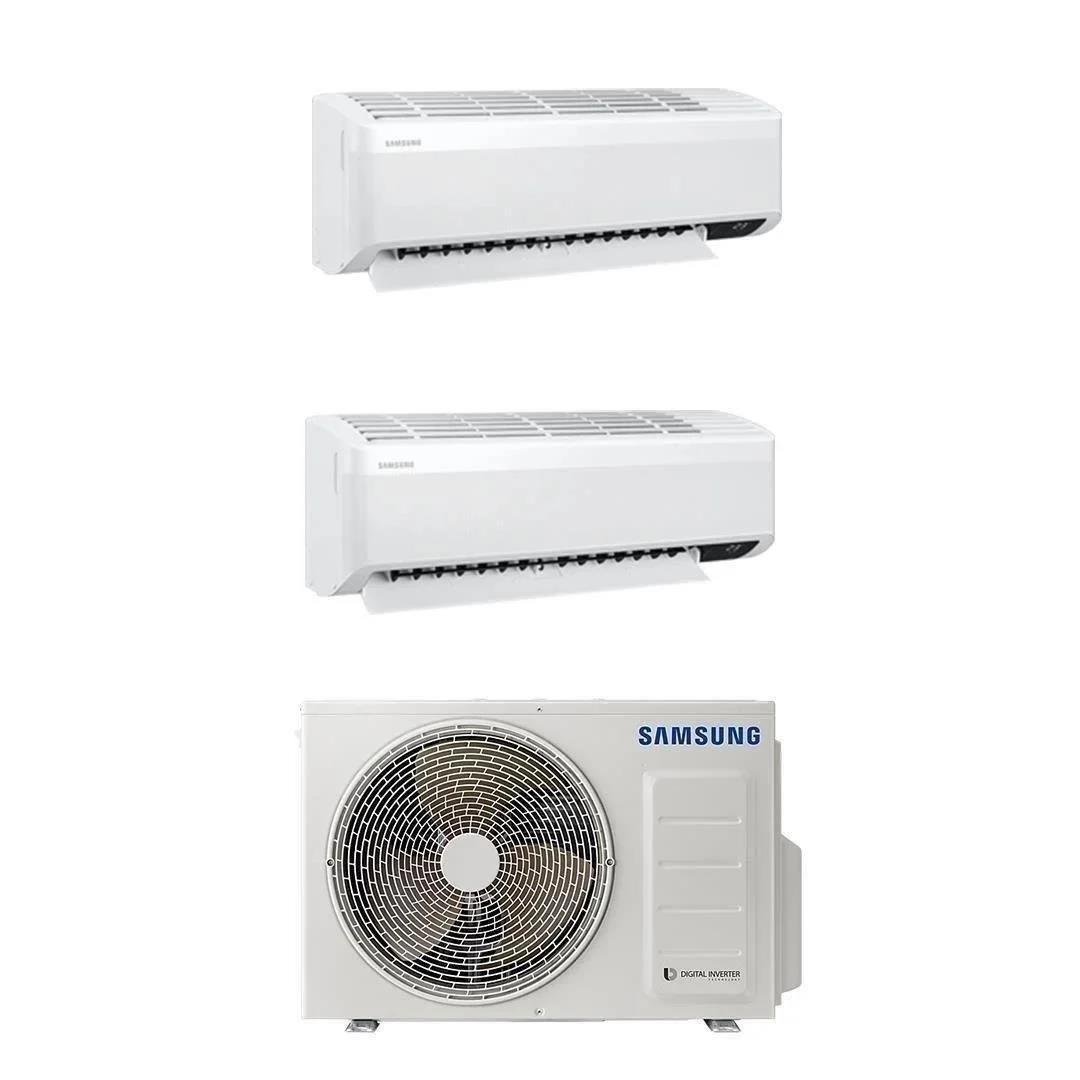 Samsung Wind Free Multi 1+2 Sistem (AJ100TXJ5KH/EA) 24+24 Btu 10 kw Dış Ünite