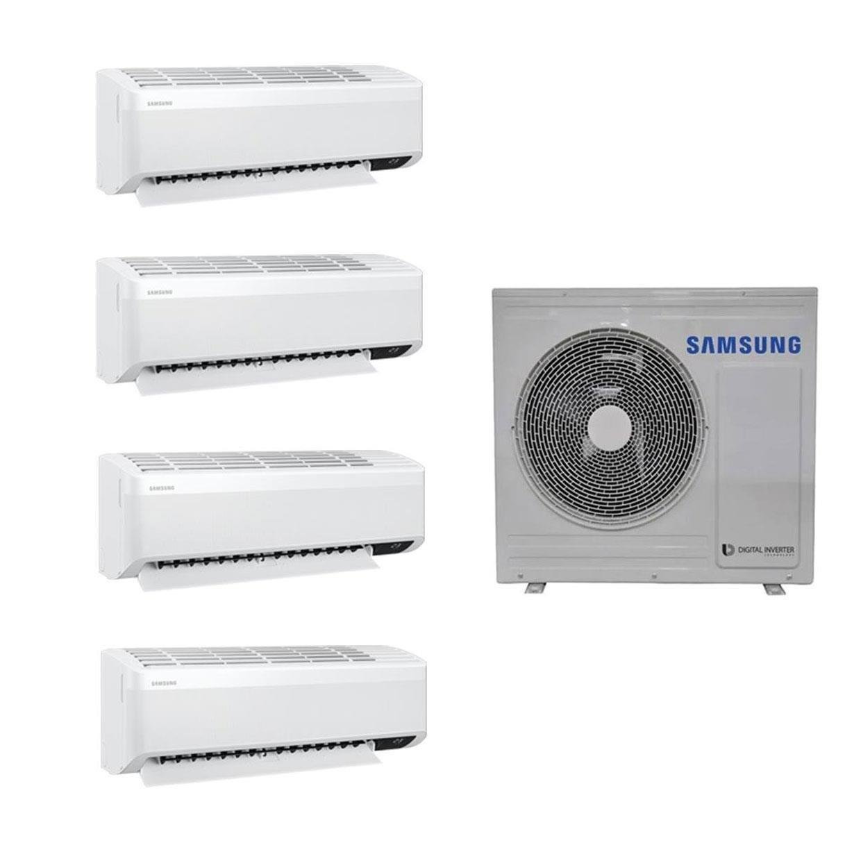 Samsung Wind Free Multi 1+4 Sistem (AJ080TXJ4KH/EA) 7+7+7+18 Btu 8 kw Dış Ünite