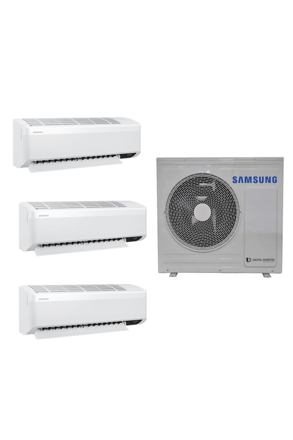 Samsung Wind Free Multi 1+3 Sistem (AJ080TXJ4KH/EA) 9+9+24 Btu 8 kw Dış Ünite