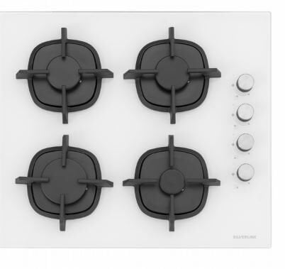 SilverLine CS5343W01 Beyaz 60cm Ankastre Ocak