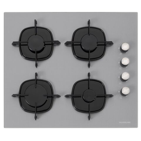 Silverline BO6503S01 - CS5335S01 - 3457 Soho 60 Gri Cam Ankastre Set