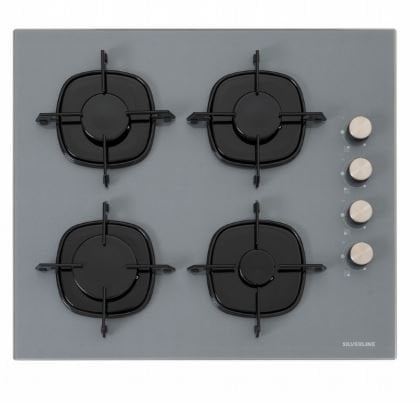 SilverLine CS5335S01 Gri 60cm Ankastre Ocak