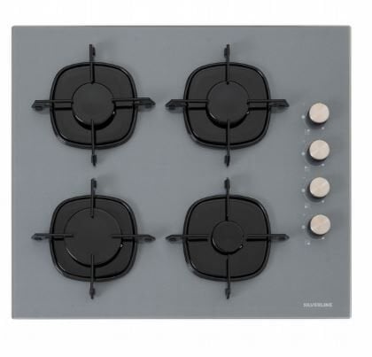 SilverLine CS5335S01 Gri 60cm Ankastre Ocak