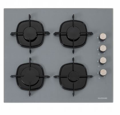 SilverLine CS5335S01 Gri 60cm Ankastre Ocak