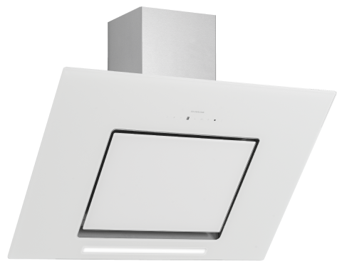 Silverline 3261 Andromeda Silence Ultra Sessz Beyaz Cam Davlumbaz