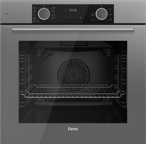 Ferre Fryart Hava Fritözü Fonksiyonlu Ankastre Set Gri (D065 + CS208 + XE63CPR)