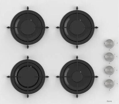 Ferre Fryart Hava Fritözü Fonksiyonlu Ankastre Set Beyaz (D064 CS206 XE63CB) Fryart Beyaz Set